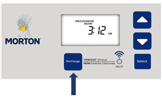 Morton Recharge Now Screen Display Time